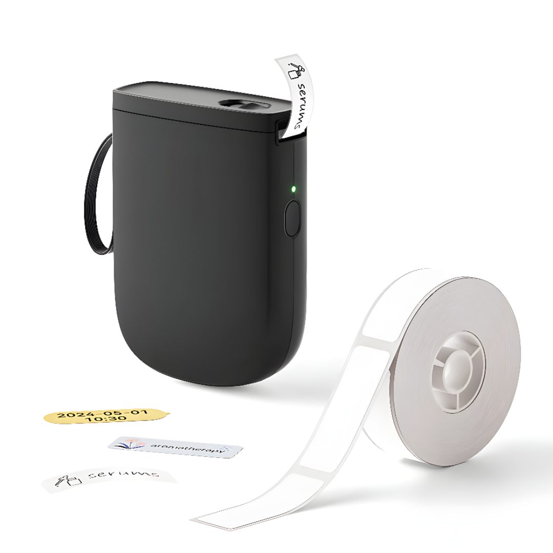 Bluetooth Label Printer Portable Wireless Thermal Printer Compact