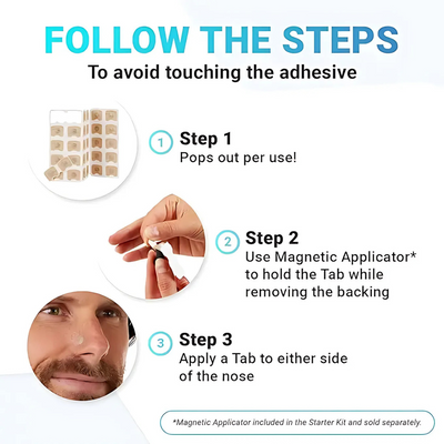 Nose Breathing Strips For Comfortable Sleep And Snoring Relief
