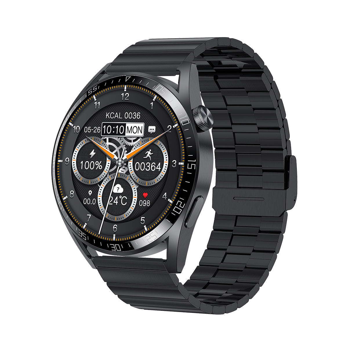 GT4PRO Smartwatch Titanium Case Sapphire Glass Waterproof Voice Assistant