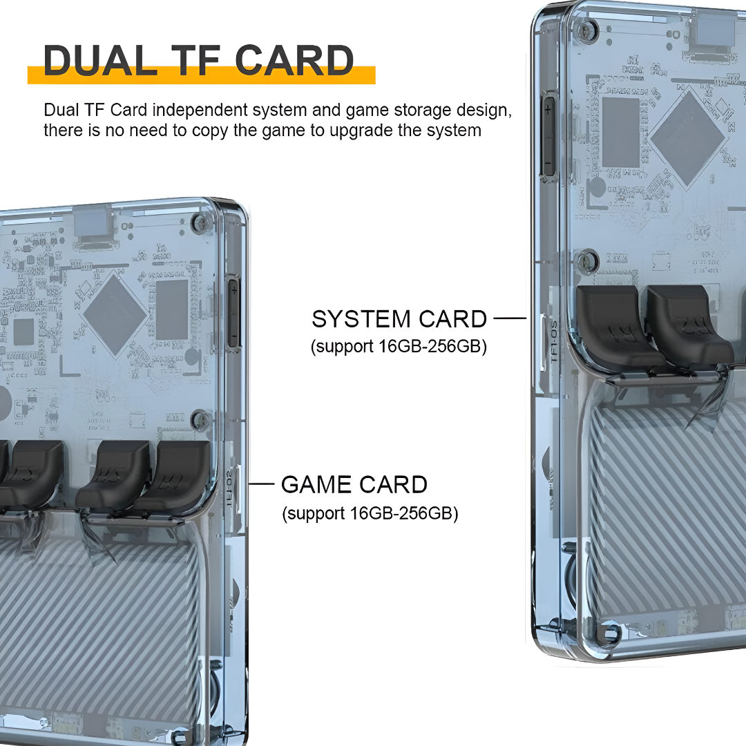 Portable Handheld Gaming Console With LCD Screen And Rechargeable Battery