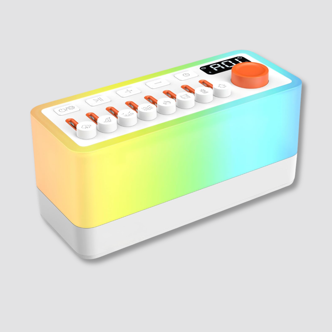 White Noise Machine With Soothing Night Light For Sleep