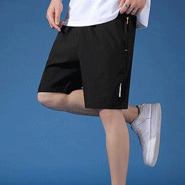 Unisex Ice Silk Quick Drying Stretch Shorts For Active Wear