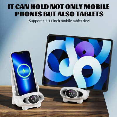 Mini Chair Wireless Phone Charger Multifunctional Phone Holder