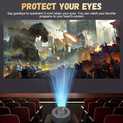Mini LED Projector Portable Compact Home Theater Cinema Device