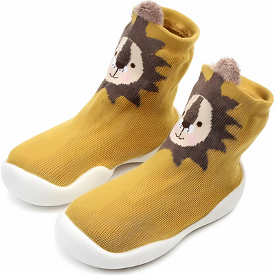 Non-Slip Toddler Sock Shoes With Cartoon Design For Kids