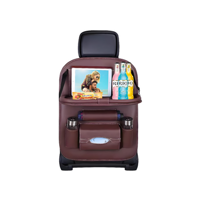 Car Backseat Organizer With Multiple Pockets For Travel Storage