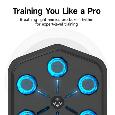 Interactive Wall-Mounted Boxing Trainer For Adults And Kids