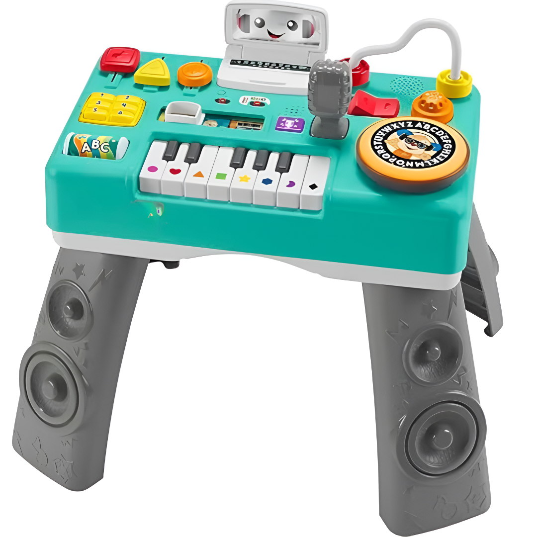 Toddler DJ Music Set Interactive Sound And Light Toy For Kids
