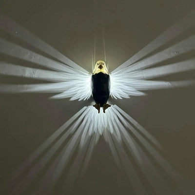 LED Eagle Wall Lamp Decorative Night Light For Bedroom Hallway