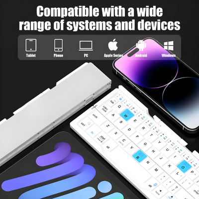 Portable Wireless Keyboard Compact Mini For Easy Typing