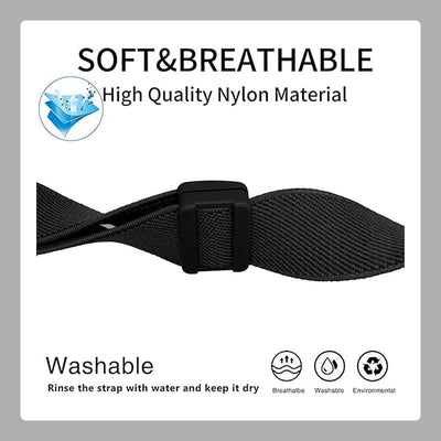 Magnetic Buckle Watch Strap Durable Comfortable Adjustable Band