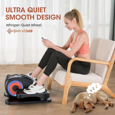 Under Desk Elliptical Pedal Exerciser For Home Office Fitness
