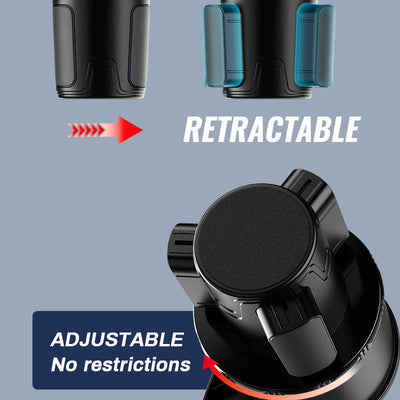 Car Cup Holder Extender For Extra Storage And Stability