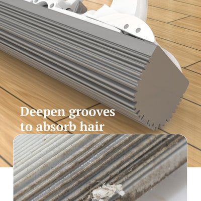 Folding Sponge Mop With Hand-Washable Collodion Head