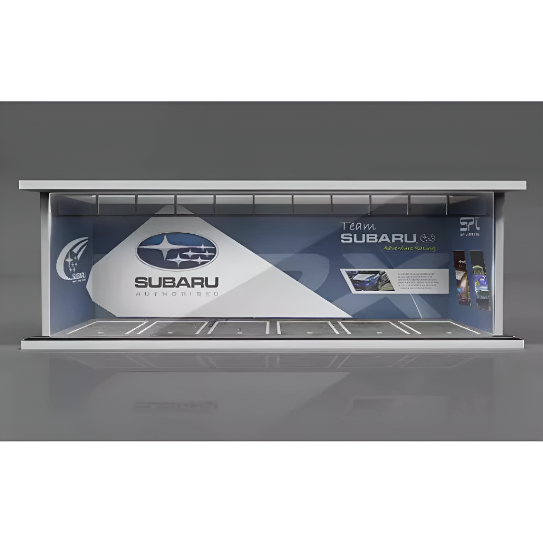 Miniature Car Garage For 1:24 1:43 And 1:64 Model Cars