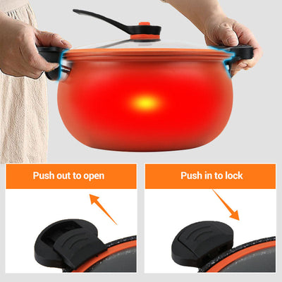 Large Capacity Micro Pressure Cooker Stone Pot For Efficient Cooking