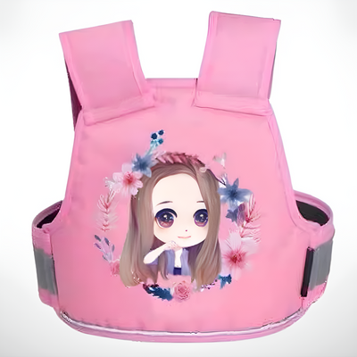 Motorcycle Safety Harness For Children Secure Riding Support Seat