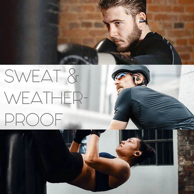 Waterproof Wireless Sports Earbud With Mic For Active Use