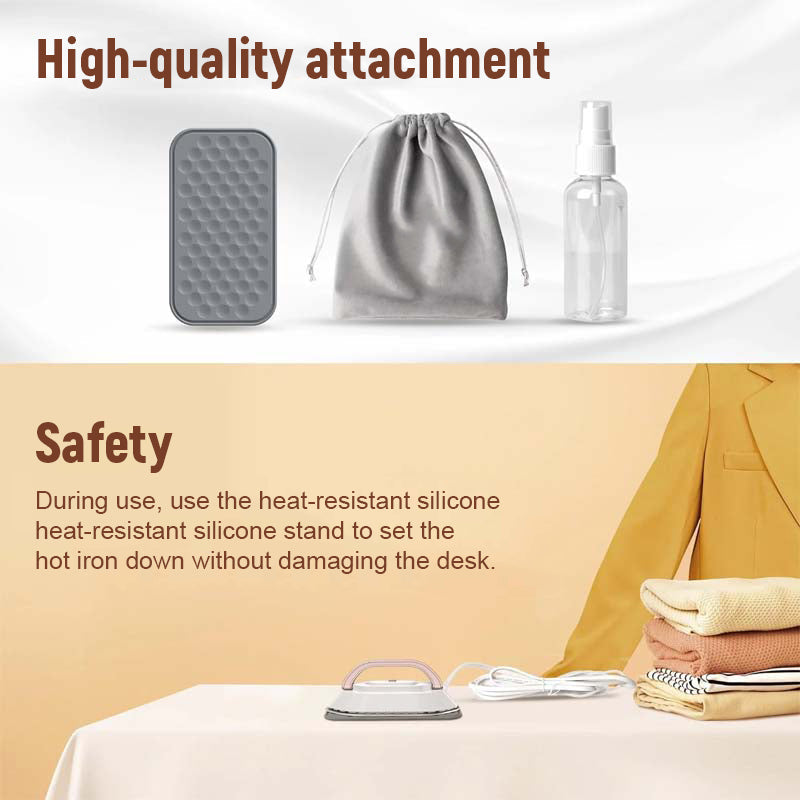 Dual Voltage Travel Iron Compact Lightweight Portable For Trips