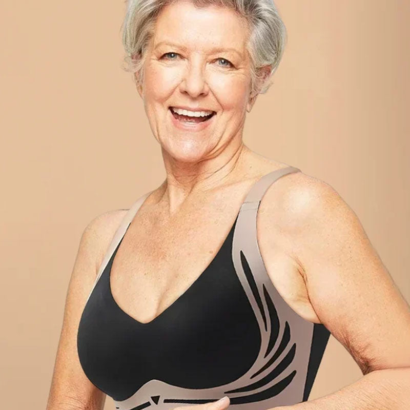 Wireless Push-up Bra Wireless Comfort No Sagging Support Bra