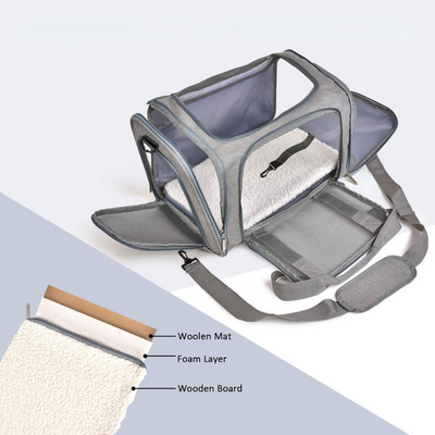 TSA Approved Pet Carrier For Small Cats And Dogs Travel