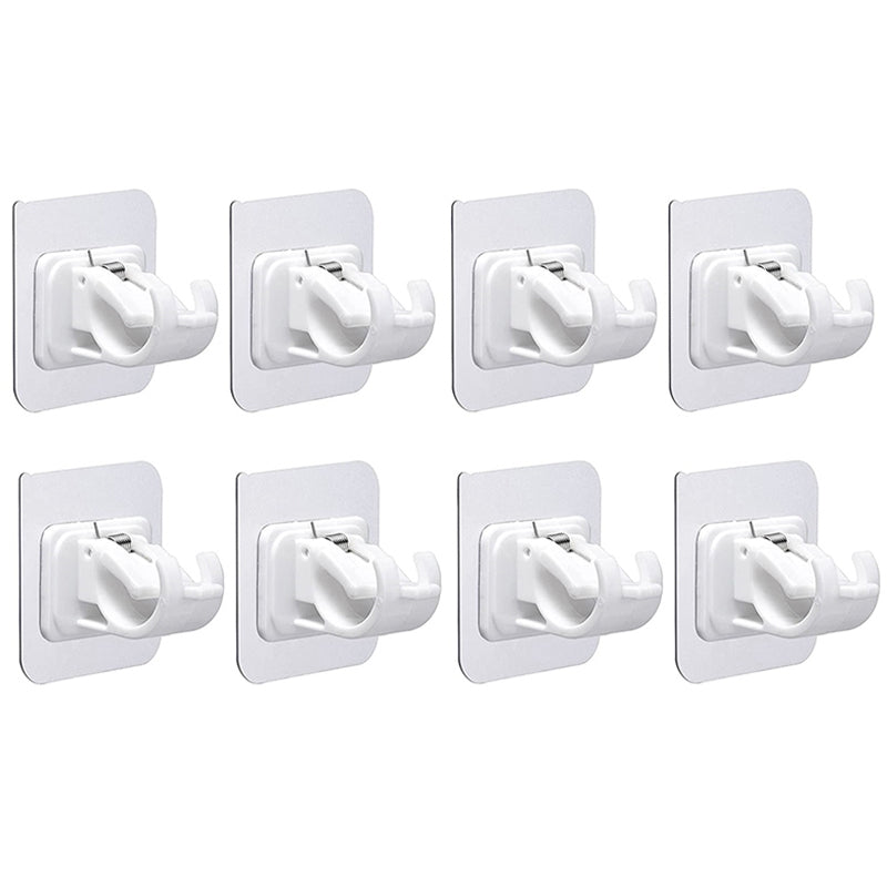 Nail-free Adjustable Curtain Rod Brackets Set Of 2 Holders