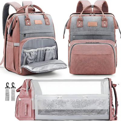 Portable Baby Crib Carry Bag Lightweight Travel Nursery Organizer