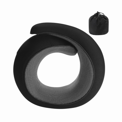Memory Foam Travel Pillow For Neck Support And Comfort