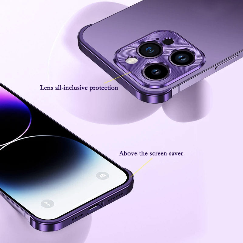 Metal Corner Phone Case Protective Frame For Smartphones