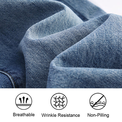 High Stretch Tummy Control Jeans Slim Fit Comfortable Denim