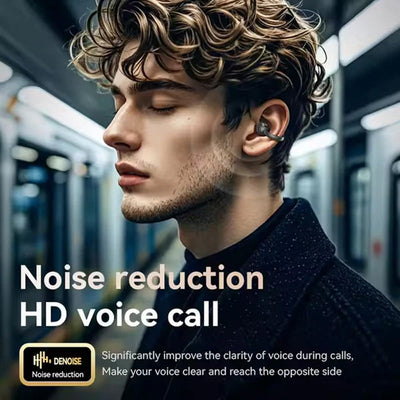 Smart Touchscreen Bluetooth Earbuds Wireless Noise Cancelling Earphones
