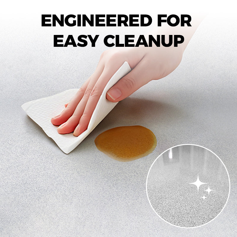 Epoxy Floor Coating With Glossy Marble Finish For Durable Protection