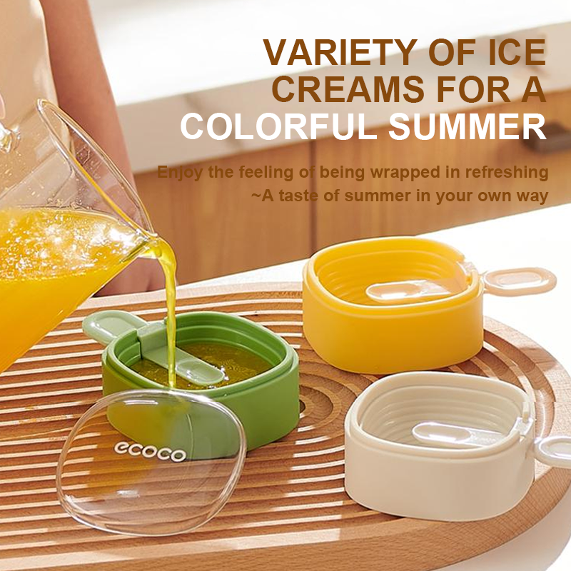 Multi-Layer Ice Cream Mold For Creative Frozen Treats Making