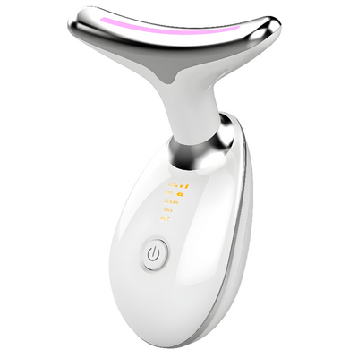 LED Neck And Face Massager For Wrinkle Removal And Skin Care