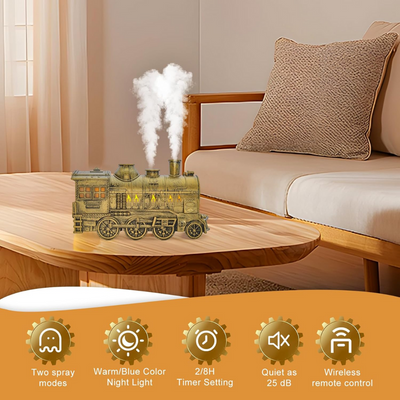 Essential Oil Diffuser With Night Light For Relaxing Ambiance