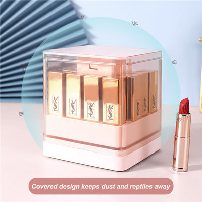 Pressing Design Transparent Cosmetic Display Case For Storage And Organization