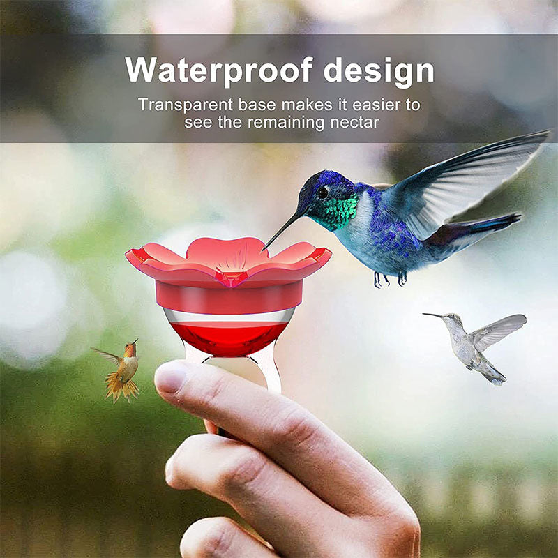 Hummingbird Feeder Garden Bird Nectar Feeder Outdoor Decor