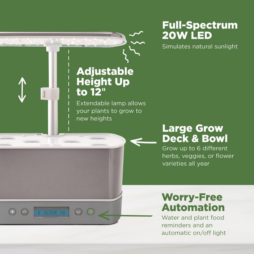 Indoor Hydroponic Garden System For Efficient Home Plant Growing