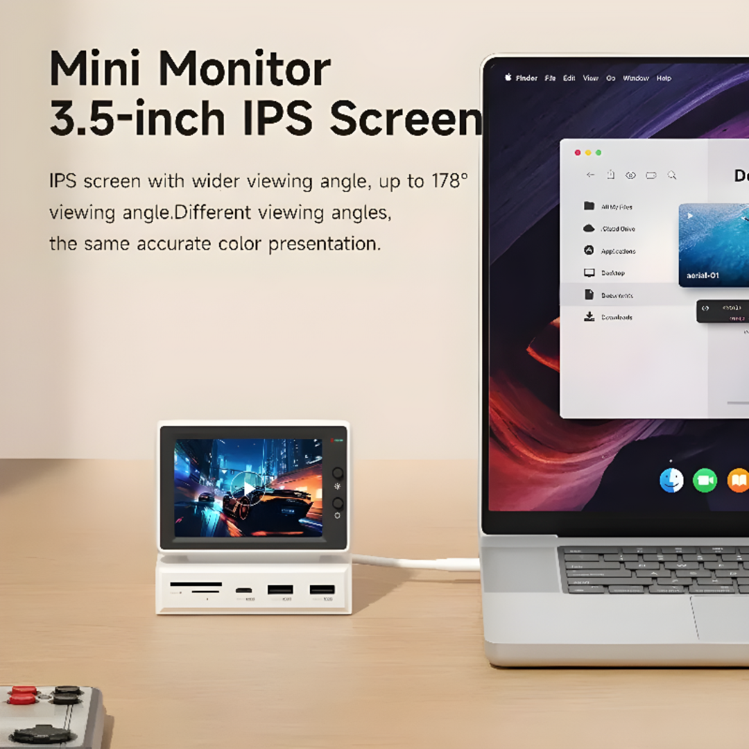 Mini Portable PC With Built-in Display And Compact Design
