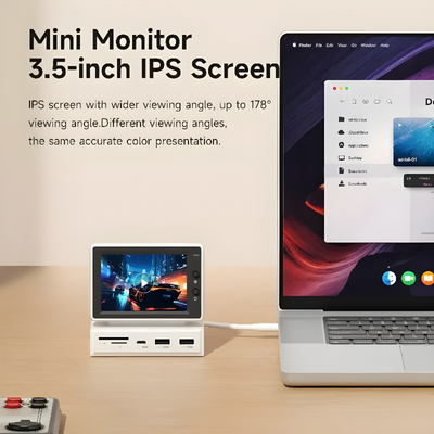 Mini Portable PC With Built-in Display And Compact Design
