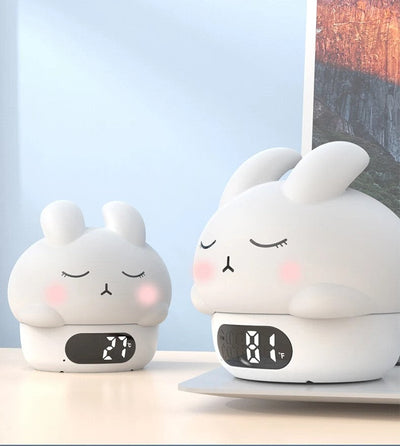 Digital Alarm Clock For Kids With Night Light Duck Or Bunny Design