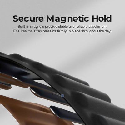 Magnetic Woven Twill Band For Apple Watch Comfortable Fit