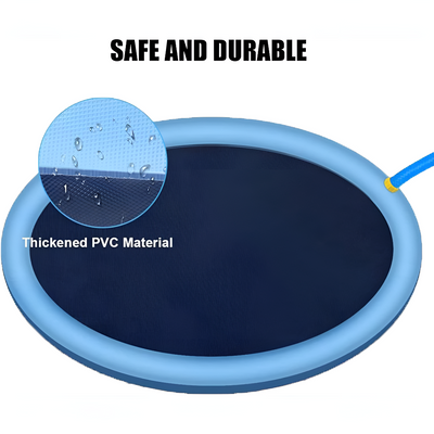 Dog Splash Pad Outdoor Water Play Mat For Dogs And Kids
