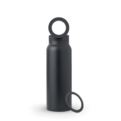 Water Bottle With Magnetic Phone Mount For Hands-Free Convenience