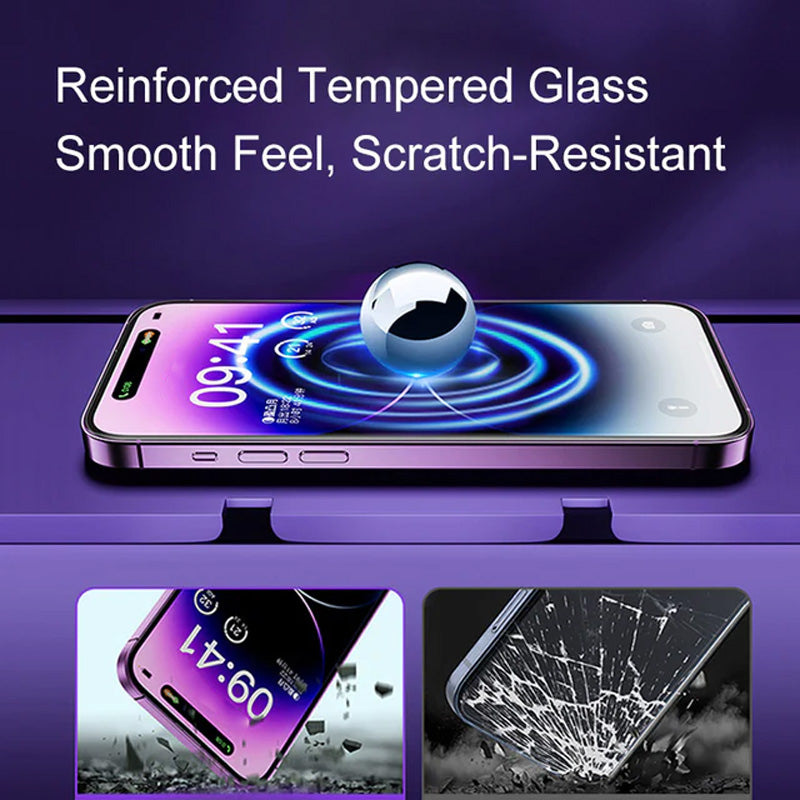Silk Screen Tempered Screen Protector Dust-Free Clear Film