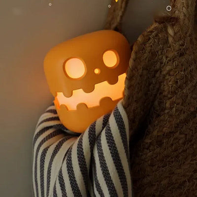 Halloween Pumpkin Night Light Decorative Pressed Pumpkin Lamp