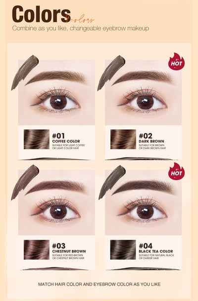 Waterproof Eyebrow Cream Long Lasting Smudge Proof Formula