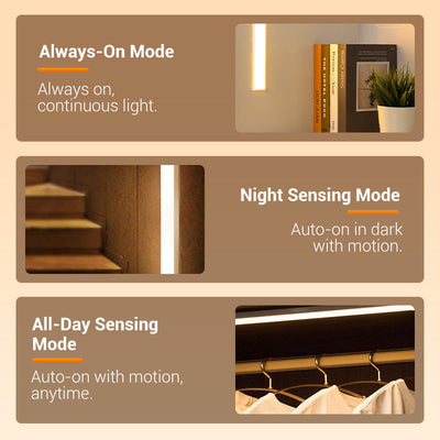 LED Motion Sensor Light Magnetic Human Body Sensor Lamp