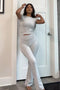 Cotton Jersey Lounge Set Comfortable Soft Casual Wear For Home