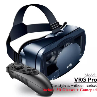 VR Headset 3D Virtual Reality Helmet For Immersive Experience